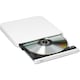 DVD Writer extern Hitachi-LG GP90NW70, Ultra Slim, Alb