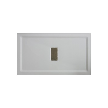 Cadita de dus slim Fibrex - Relax, material acril, 100x80 (cm) Cadita de dus slim Fibrex - Relax, material acril, 100x80 (cm)