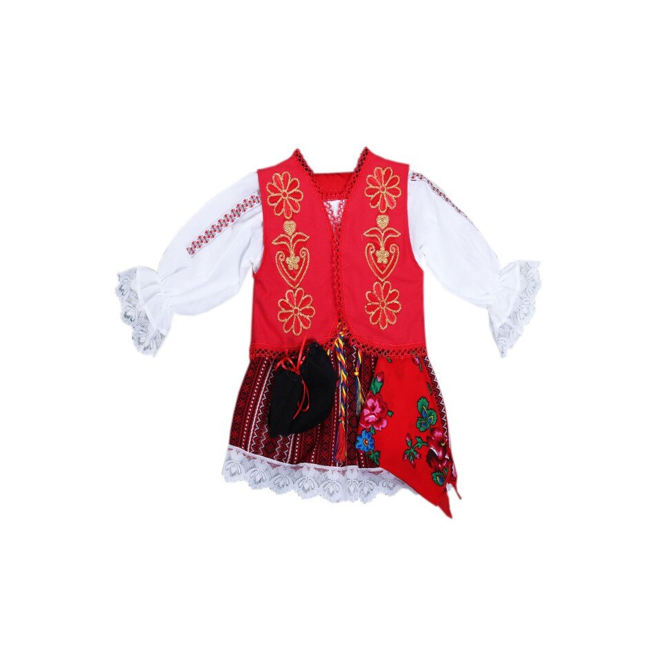 Costum popular pentru botez, DAE2637, 6-9 luni