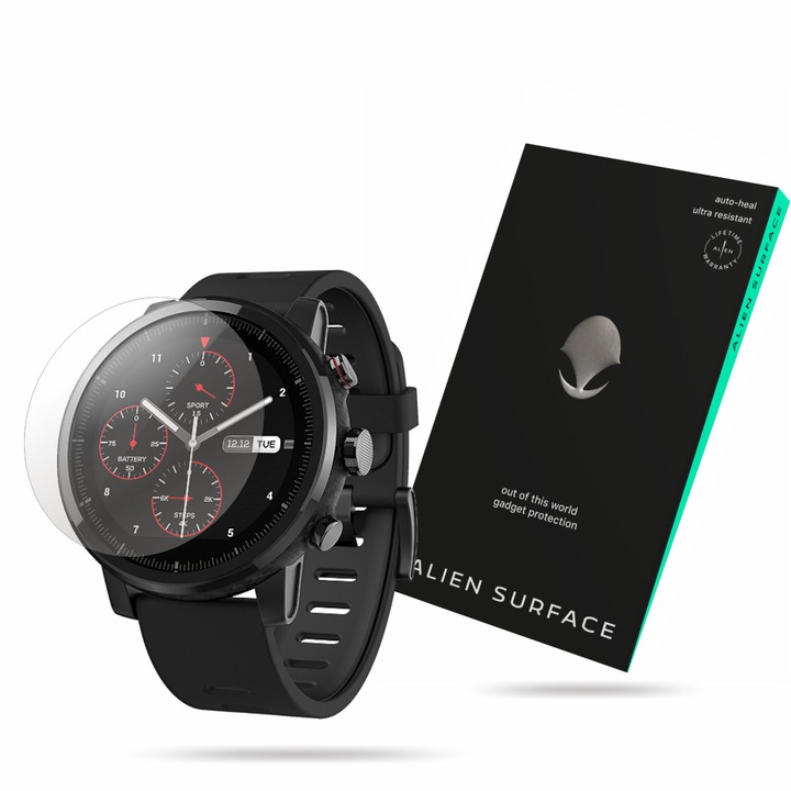 Alien Surface fólia, Xiaomi Amazfit Pace 2, képernyővédő 1+2 Grid