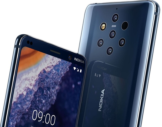 Telefon Mobil Nokia 9 Pure View Dual Sim 128gb 6gb Ram 4g Midnight Blue Emag Ro