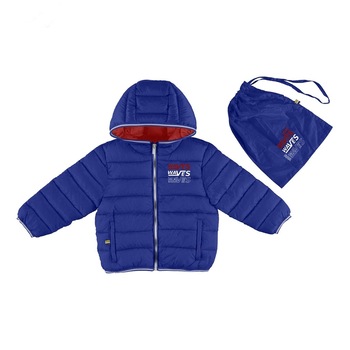 Geaca matlasata Mayoral din fas + geanta, Albastru, 134 CM Geaca matlasata Mayoral din fas + geanta, Albastru, 134 CM