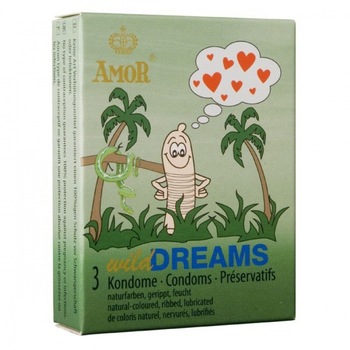 Prezervative Amor Wild Dreams 3buc Prezervative Amor Wild Dreams 3buc
