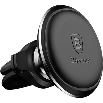 Suport auto Baseus Magnetic Air Vent, Rotatie 360°, Prindere la sistemul de ventilatie, Black Suport auto Baseus Magnetic Air Vent, Rotatie 360°, Prindere la sistemul de ventilatie, Black