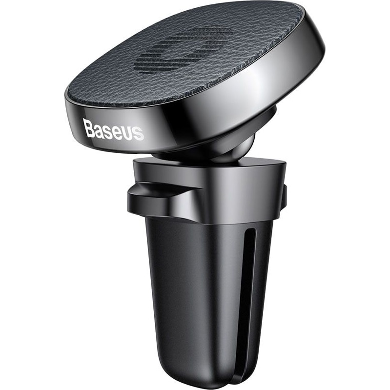 Suport auto Baseus Privity Magnetic, Rotatie 360°, Prindere la sistemul de ventilatie, Black