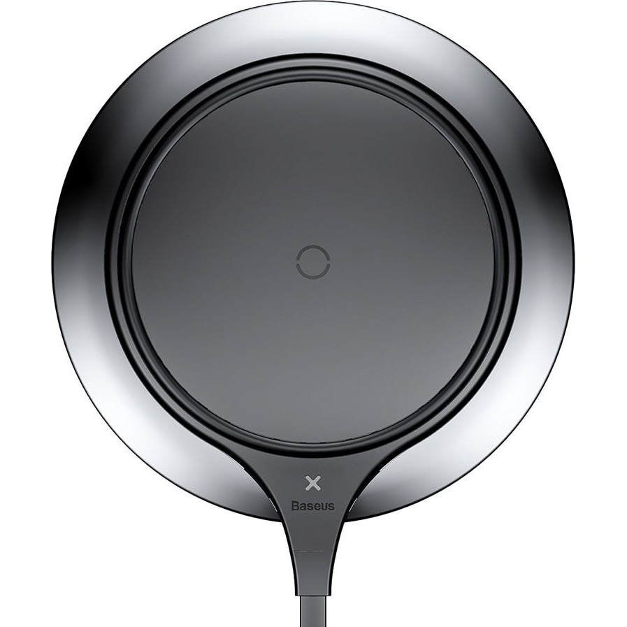 Incarcator wireless Baseus Metal, 10W Max, Incarcare Qi, Black
