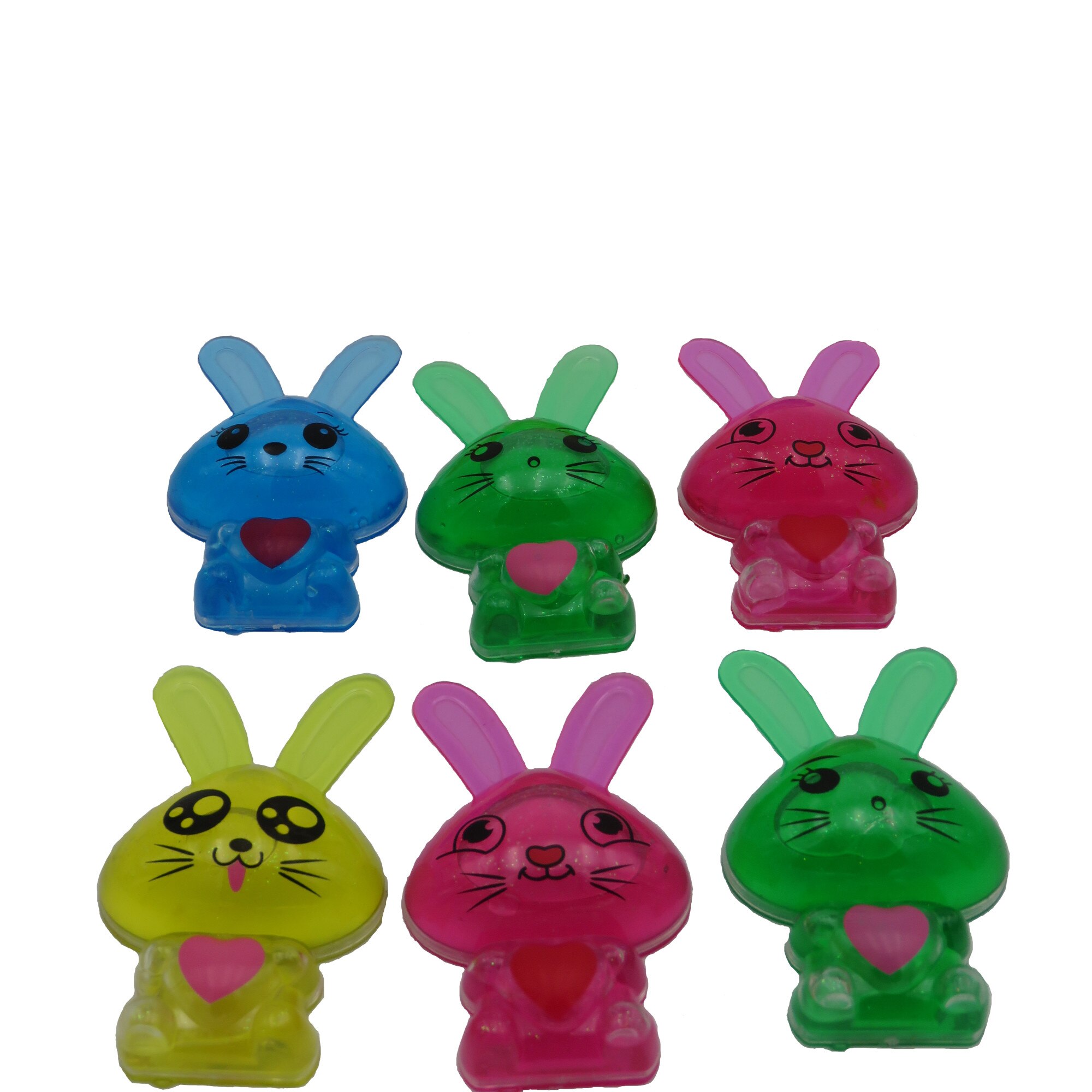 Set 12 gelatina iepuras,multicolora