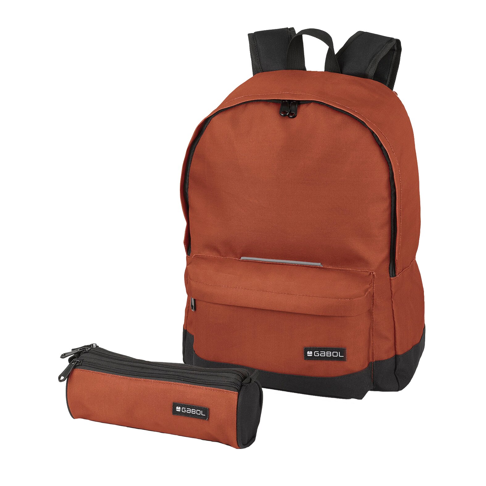 Set ghiozdan si penar Gabol portocaliu colectia Max 225320