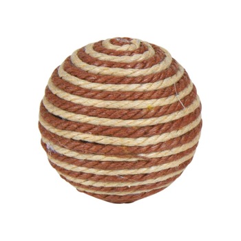 Jucarie Trixie minge infasurata in bumbac pentru pisici 4.5 cm 45805 Jucarie Trixie minge infasurata in bumbac pentru pisici 4.5 cm 45805