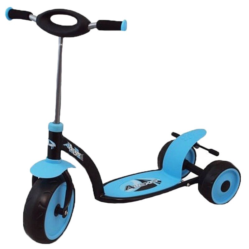 Trotineta cu 3 roti pentru copii BabyMix 18201AL, Albastru