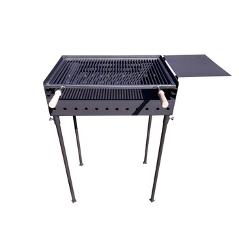 Gratar de gradina 80x40 reglabil pe 3 niveluri cu grill inox pe carbune sau lemne,portabil Gratar de gradina 80x40 reglabil pe 3 niveluri cu grill inox pe carbune sau lemne,portabil