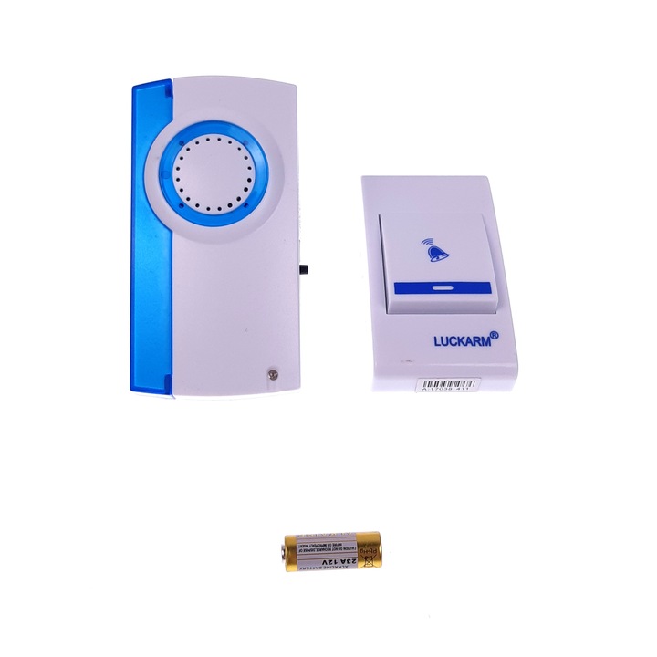 Sonerie Wireless cu lumini si baterii LUCKARM 8205