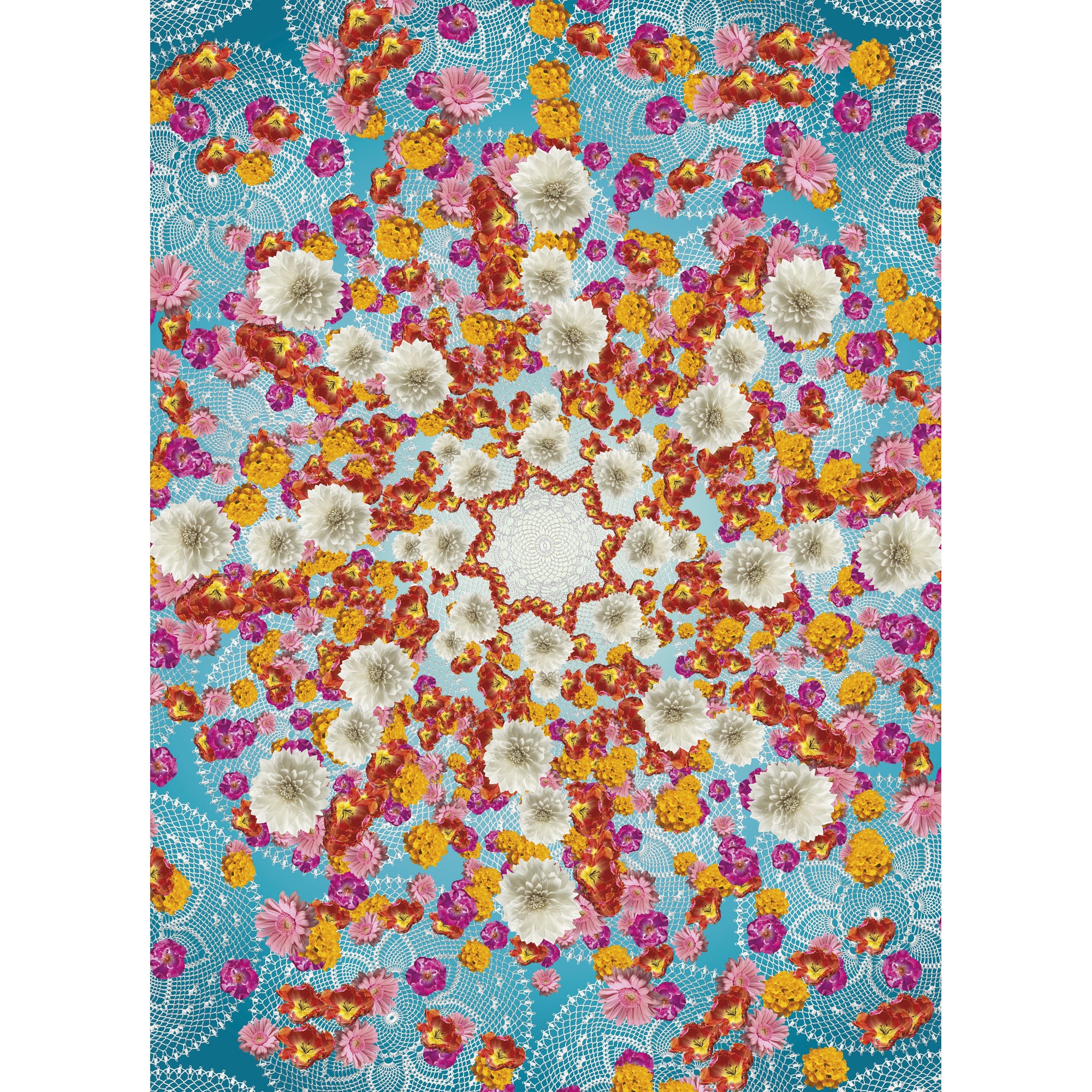 Fototapet floral Komar 4-969 hartie print digital 254cm x 184cm