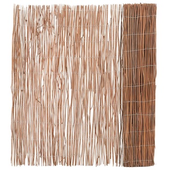 Gard de gradina din feriga naturala, vidaXL, 4 x 1,5 m, Maro Gard de gradina din feriga naturala, vidaXL, 4 x 1,5 m, Maro