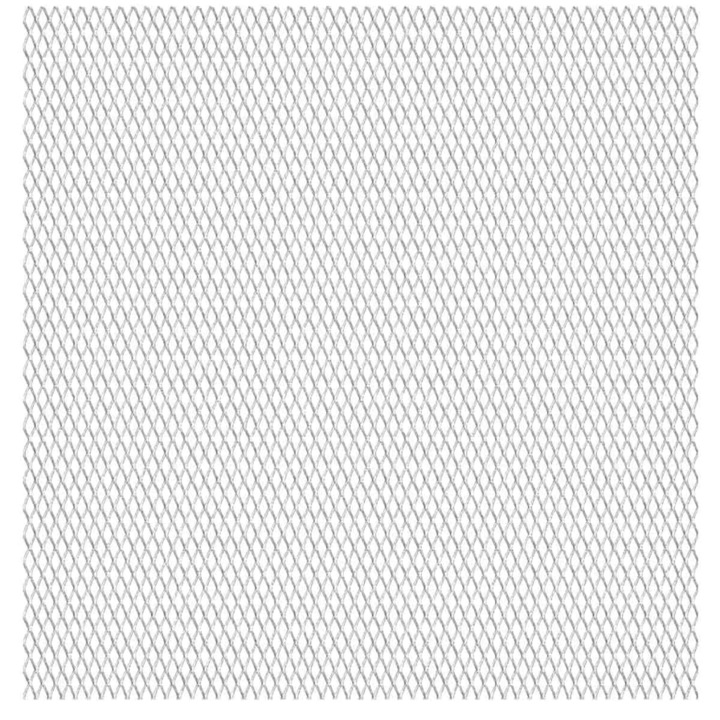 Gard de sarma gradina vidaXL, 50x50 cm, 20x10x2 mm, otel inoxidabil 0.65 kg 142280
