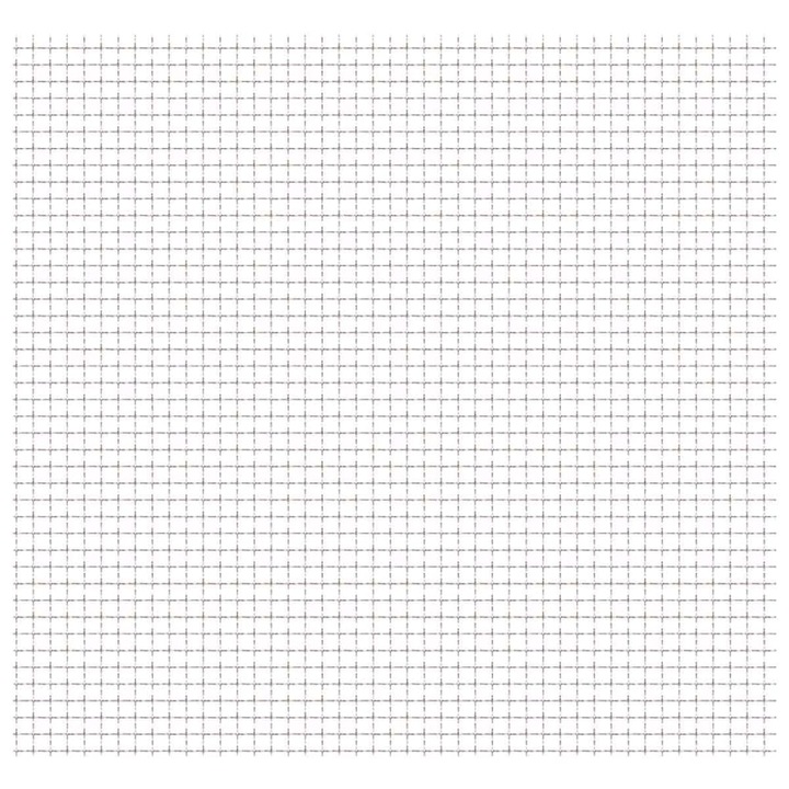 Gard sarma sertizata vidaXL, 100x85 cm, 21x21x2,5 mm, otel inoxidabil 2.4 kg 142289