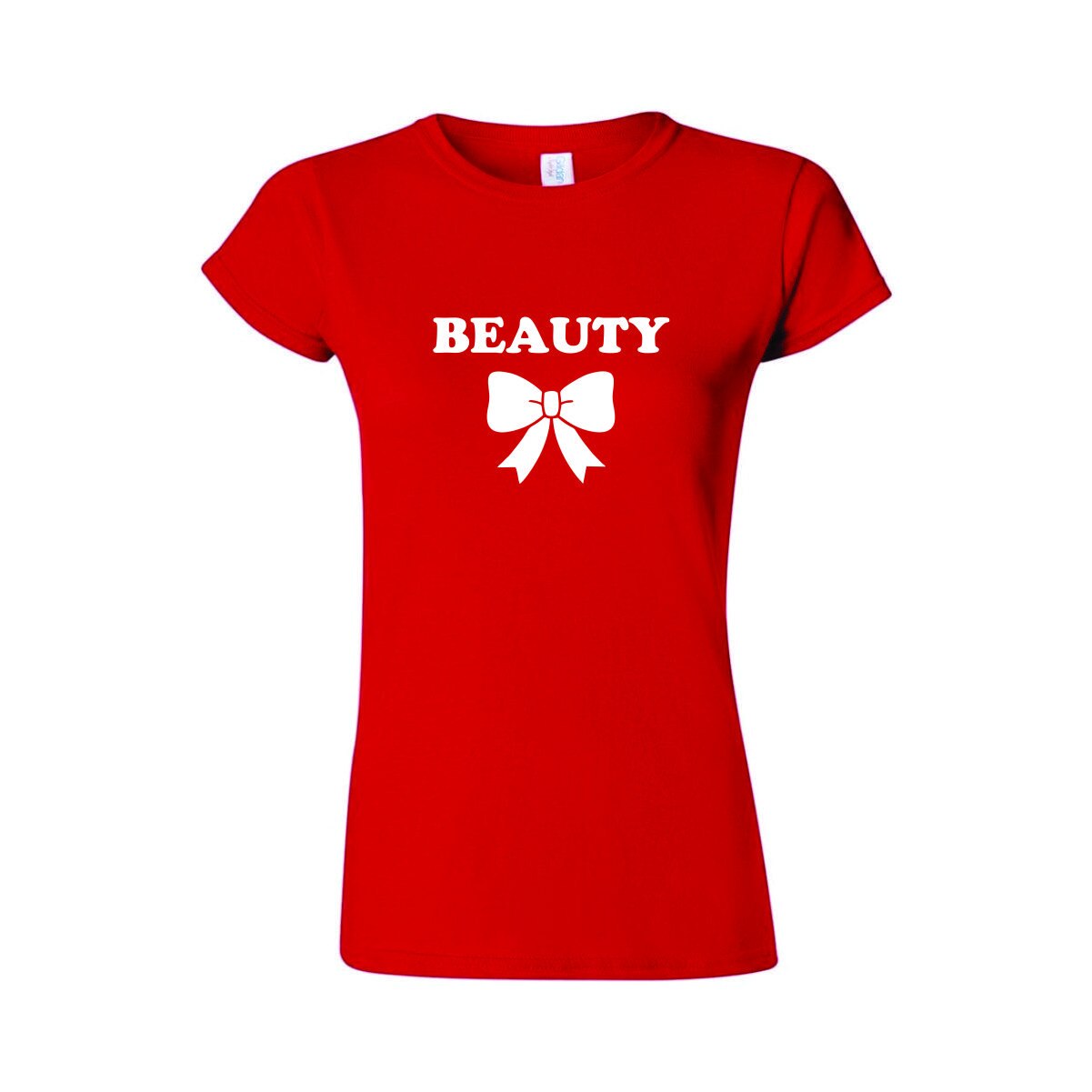 Tricou Personalizat pentru Femei Rosu, Marimea L - Beauty