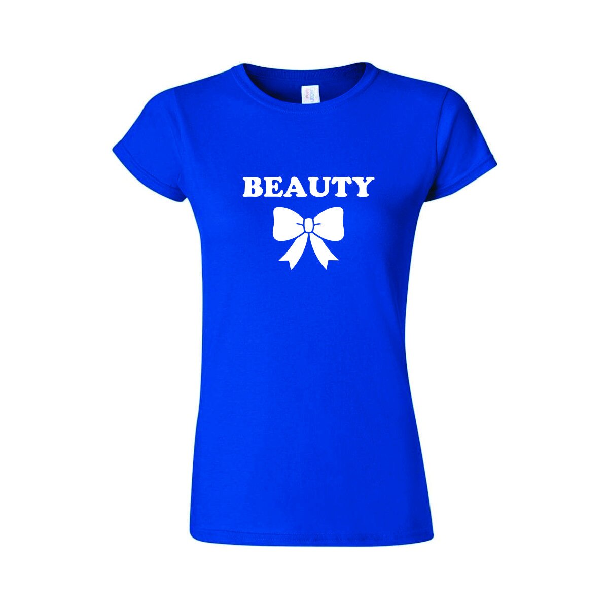 Tricou Personalizat pentru Femei Albastru, Marimea L - Beauty