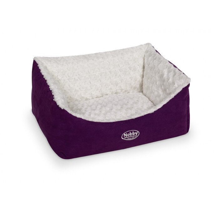 Culcus pentru caini si pisici Arusha, 60 x 48 x 19 cm, Violet