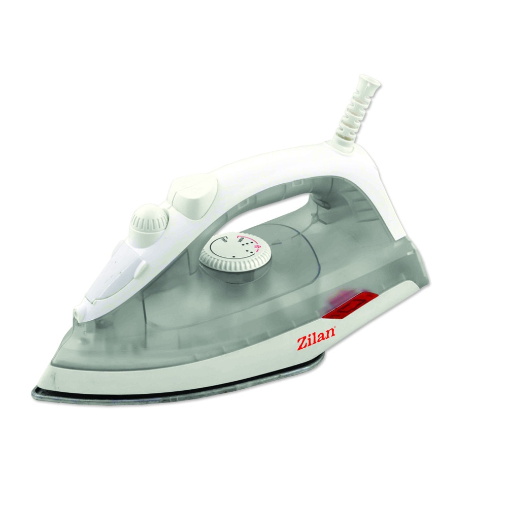 Fier de calcat talpa inox Floria Culoare Alb/Gri ZLN-8429, Putere 1600W, 180ml
