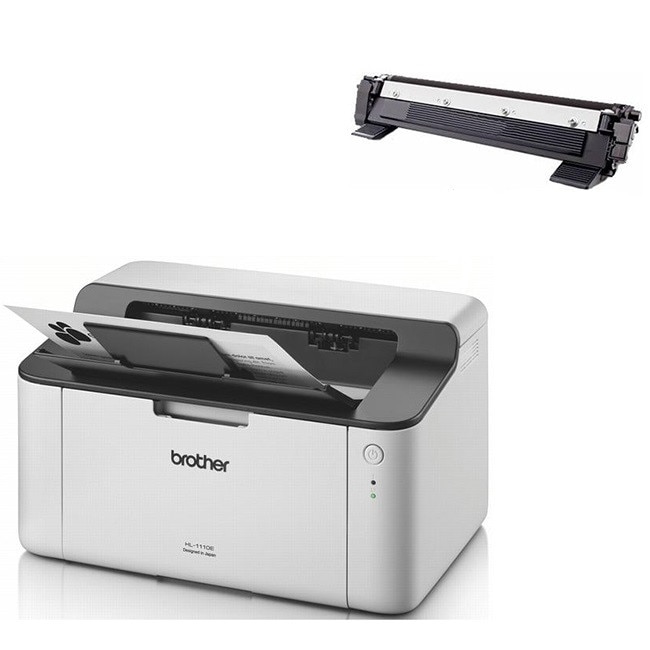Imprimanta laser - Brother HL-1110E Laser Printer - HL1110EYJ1+Cartus