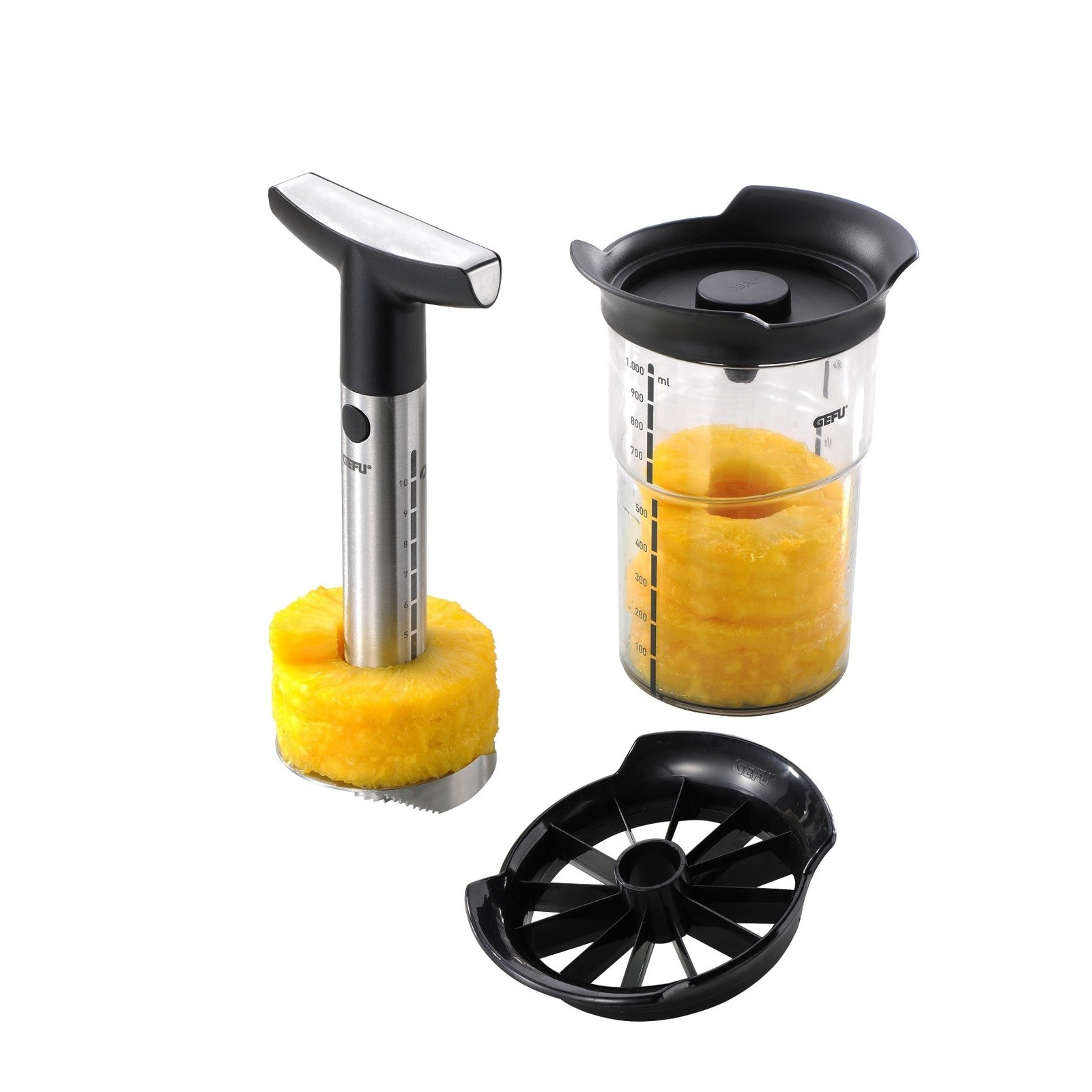 Dispozitiv pentru taiat ananas,gefu-135504