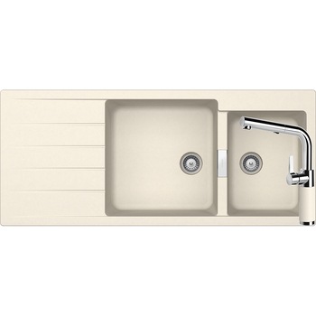 Kit chiuveta Schock Signus D-175 1160 x 500 mm si baterie Schock SC-540 cu Dus Extractibil Magnolia Cristadur Kit chiuveta Schock Signus D-175 1160 x 500 mm si baterie Schock SC-540 cu Dus Extractibil Magnolia Cristadur