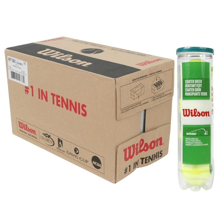Bax mingi tenis Wilson Starter Play Green, 72 mingi