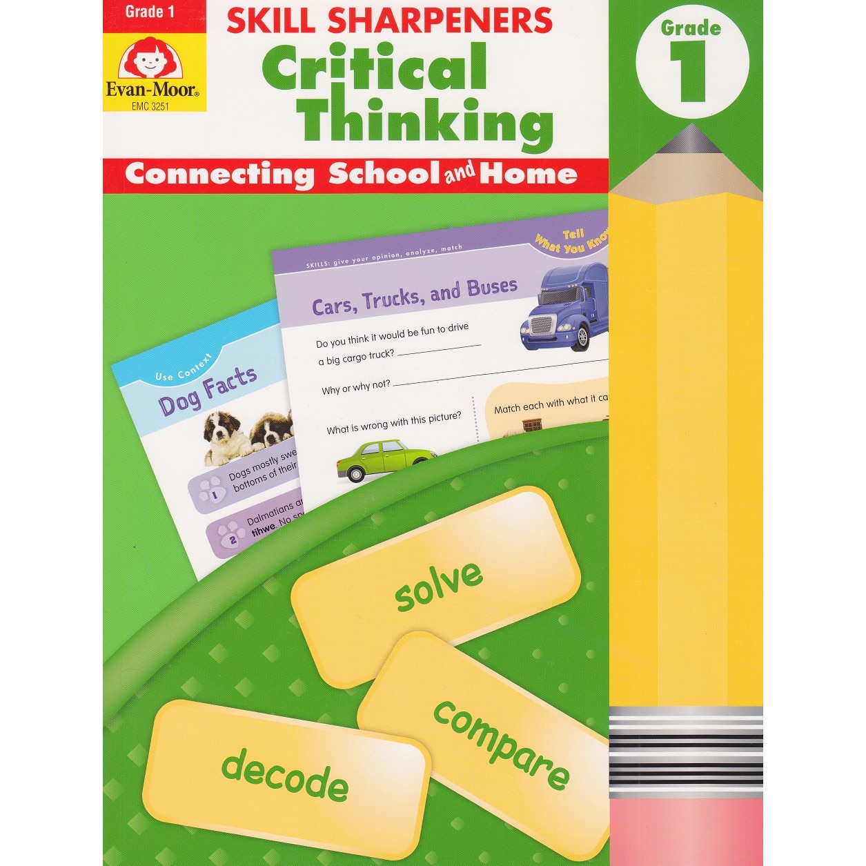 Skill Sharpeners: Critical Thinking, Grade 1 carte de activitati