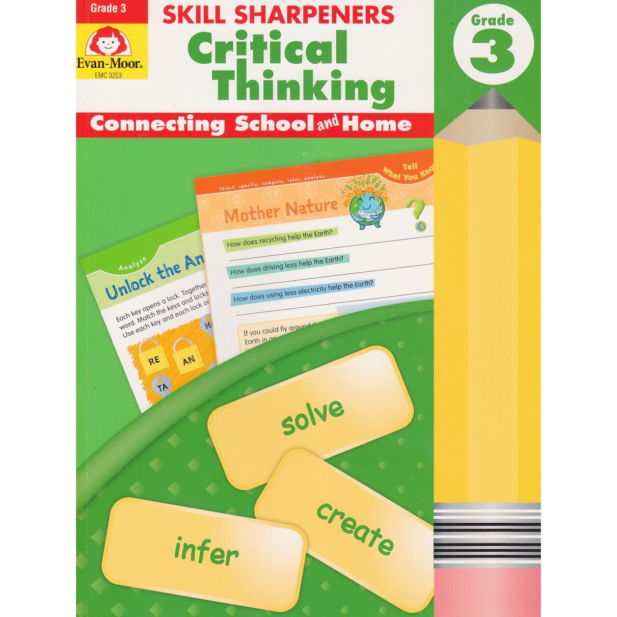 Skill Sharpeners: Critical Thinking, Grade 3 carte de activitati