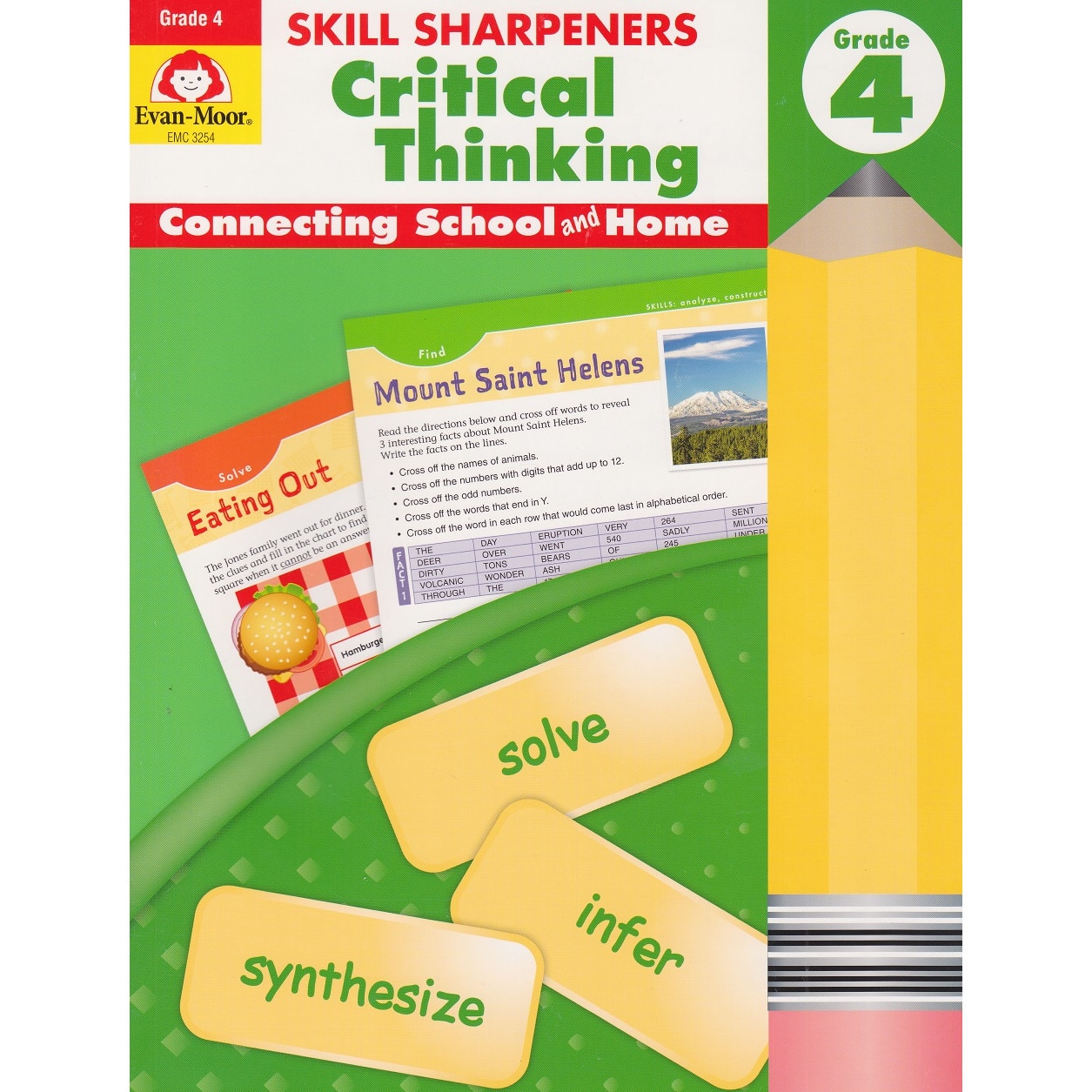 Skill Sharpeners: Critical Thinking, Grade 4 carte de activitati