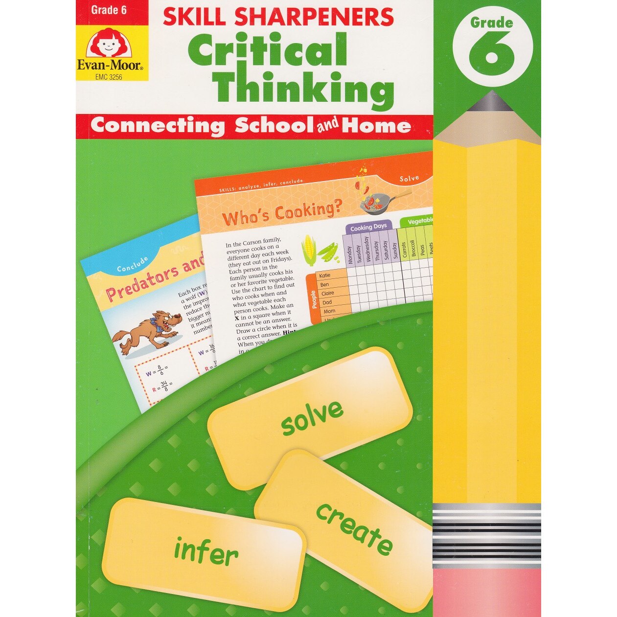 Skill Sharpeners: Critical Thinking, Grade 6 carte de activitati