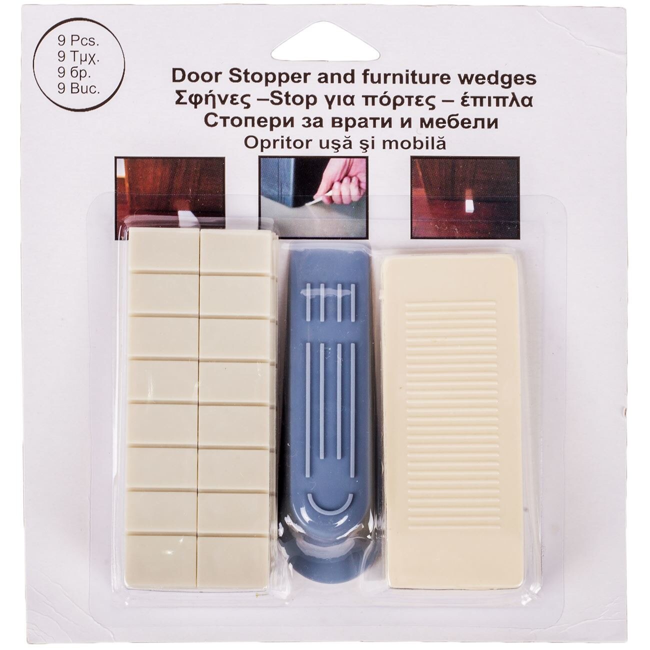 Opritor usa, Zola, set 9 bucati, 9 cm