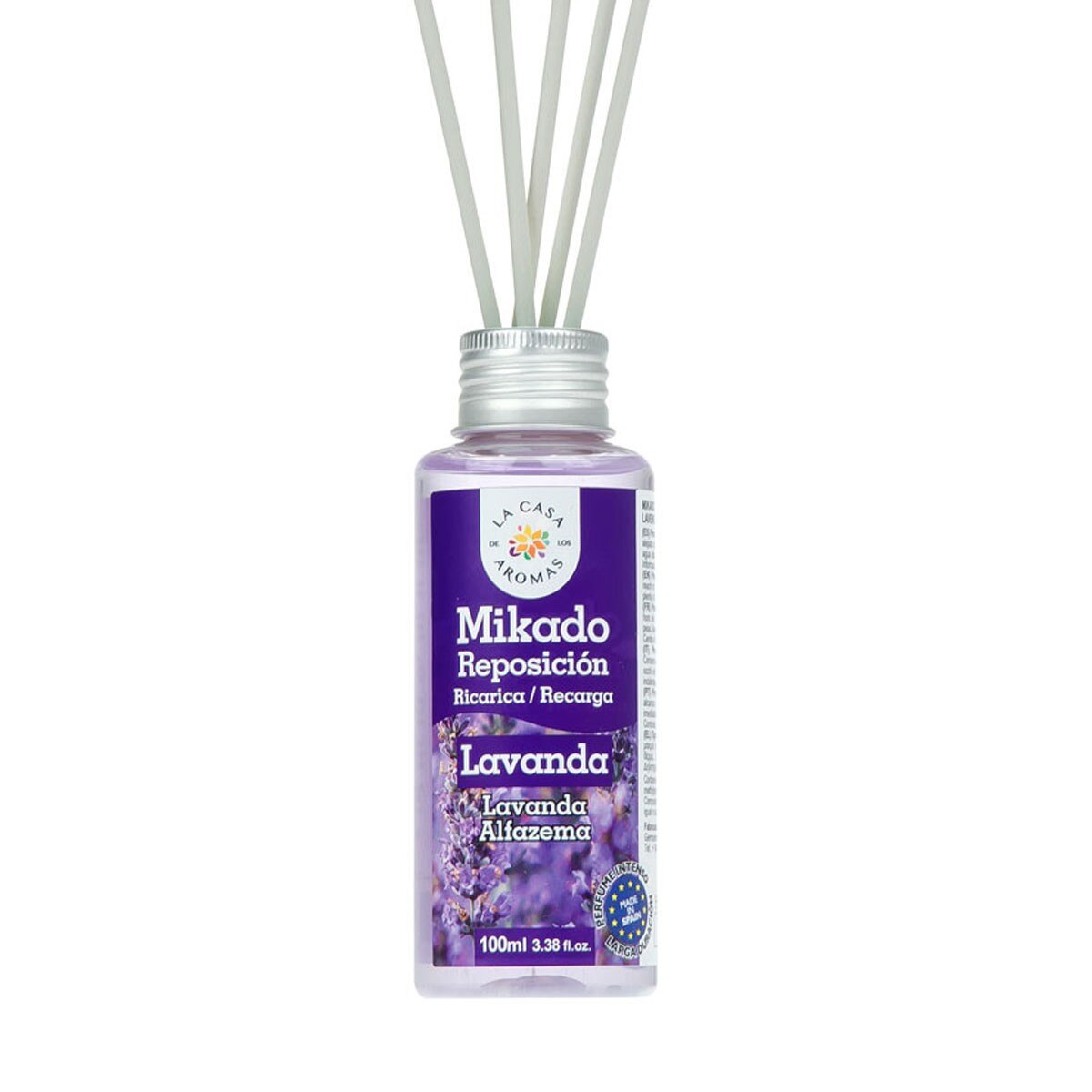 Odorizant cu betisoare rattan Reed Diffuser LCLA Mikado Lavanda 100 ml