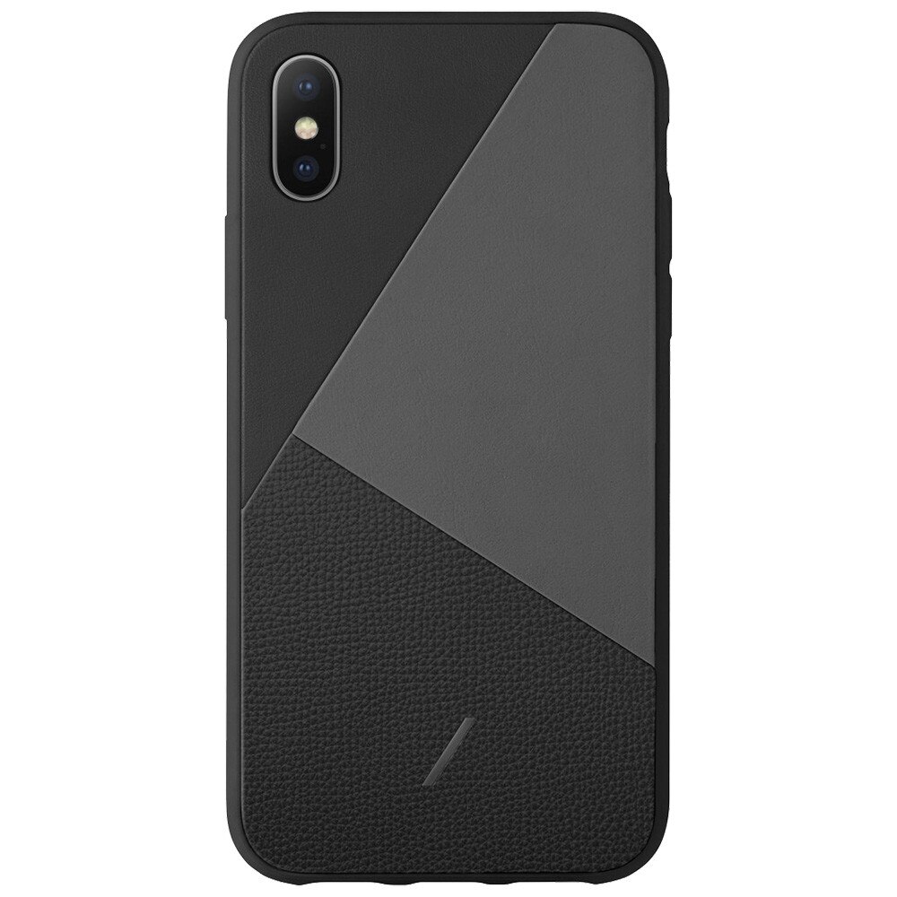 Husa Capac Spate NATIVE UNION Clic Marquetry Negru CMARQ-BLK-NP18L APPLE iPhone Xs Max