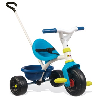 Tricicleta Smoby Be Fun - 2 in 1, Bleu Tricicleta Smoby Be Fun - 2 in 1, Bleu
