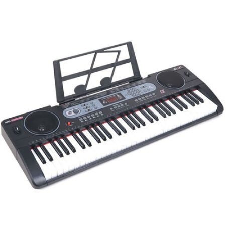 Pachet promo: Orga Profesionala Electronica , 61 de clape , 200 tonuri si 200 ritmuri , 60 melodii demonstrative , Reglaj de Ritm si Volum , Afisaj Digital , Port USB ,Culoare Alb/Negru + Boxa portabila Jyqan, Bluetooth, LED, TF SD Card, Albastru
