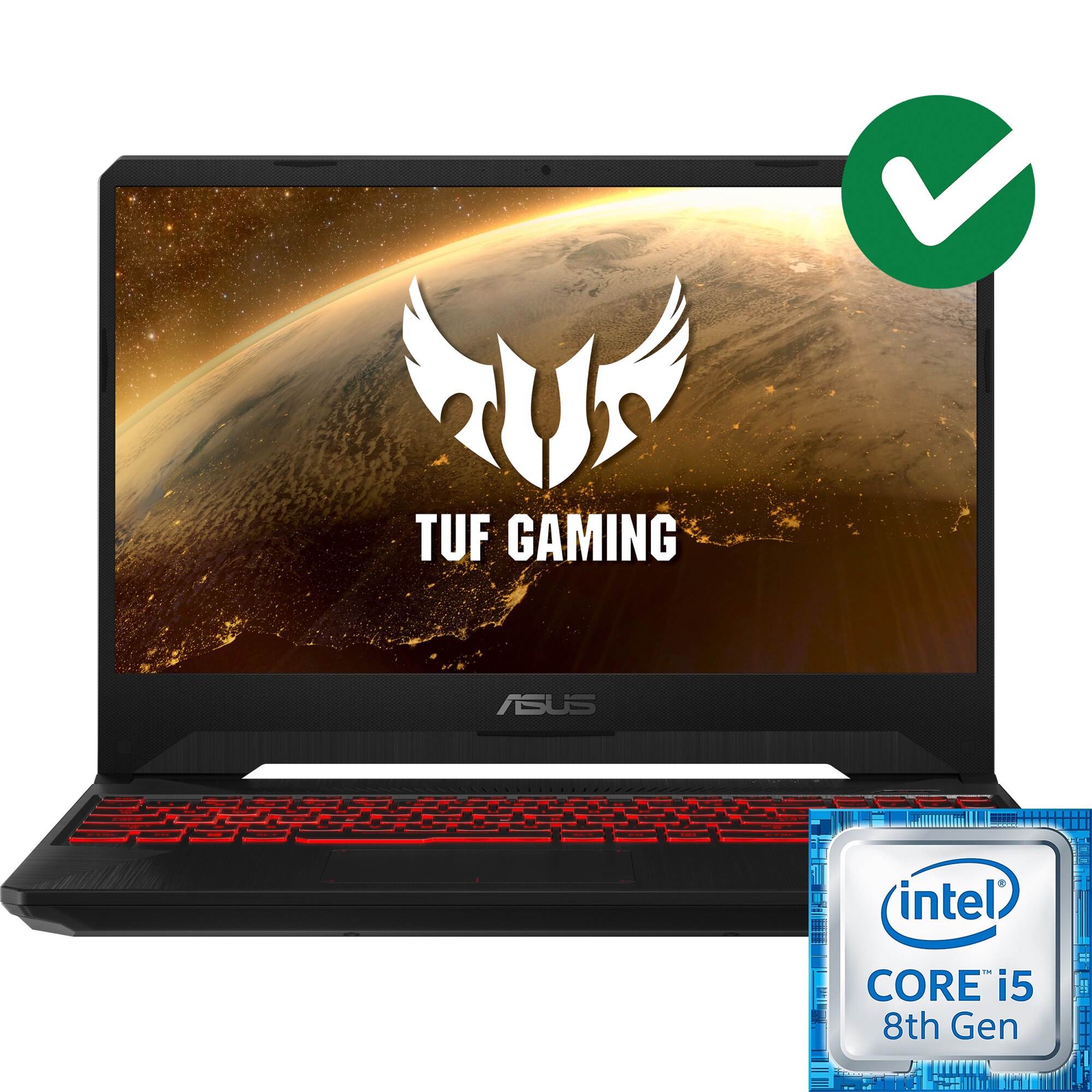 Asus TUF FX505GD-BQ100T FHD laptop, Intel Core i5-8300H