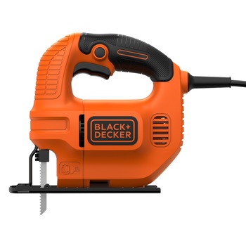 Fierastrau pendular Black & Decker KS501-QS, 300 W, 220 V, 3000 curse/min, 65 mm adancime maxima taiere, 2 m lungima cablu Fierastrau pendular Black & Decker KS501-QS, 300 W, 220 V, 3000 curse/min, 65 mm adancime maxima taiere, 2 m lungima cablu