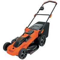 Masina de tuns gazon/iarba pe acumulator Black & Decker CLMA4820L2, 36 V, latime lucru 48 cm, 7 trepte taiere, inaltime taiere 38 - 100 mm, functie autosense, sac colector 50 l, functie de mulcire, include: incarcator + 2 acumulatori 36 V 2.0 Ah