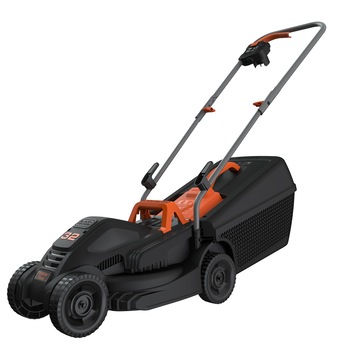 Masina electrica de tuns gazonul Black & Decker BEMW351, 1000 W, 32 cm latime lucru, 3 trepte taiere, 35 l sac colector Masina electrica de tuns gazonul Black & Decker BEMW351, 1000 W, 32 cm latime lucru, 3 trepte taiere, 35 l sac colector