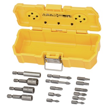 Set 15 accesorii DeWalt DT7918-QZ, biti, adaptor biti, 25-50 mm lungime Set 15 accesorii DeWalt DT7918-QZ, biti, adaptor biti, 25-50 mm lungime