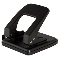 Perforator Metalic Negru EVOffice Capacitate 30 Coli - Perforator Hartie, Dispozitiv Calitativ pentru Gaurirea Hartiei si Documentelor