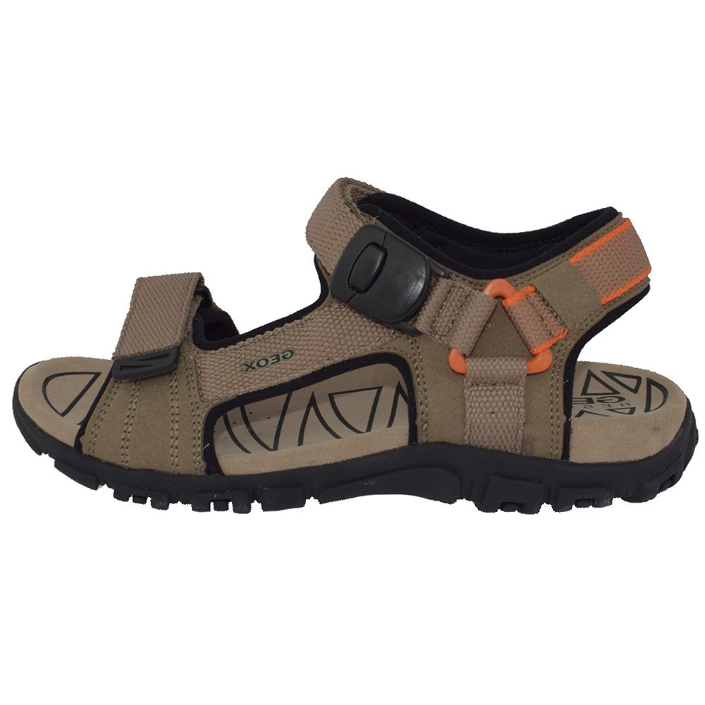 Sandale dama, din piele naturala, marca Geox, U9224-C0704-03-06, bej, Bej