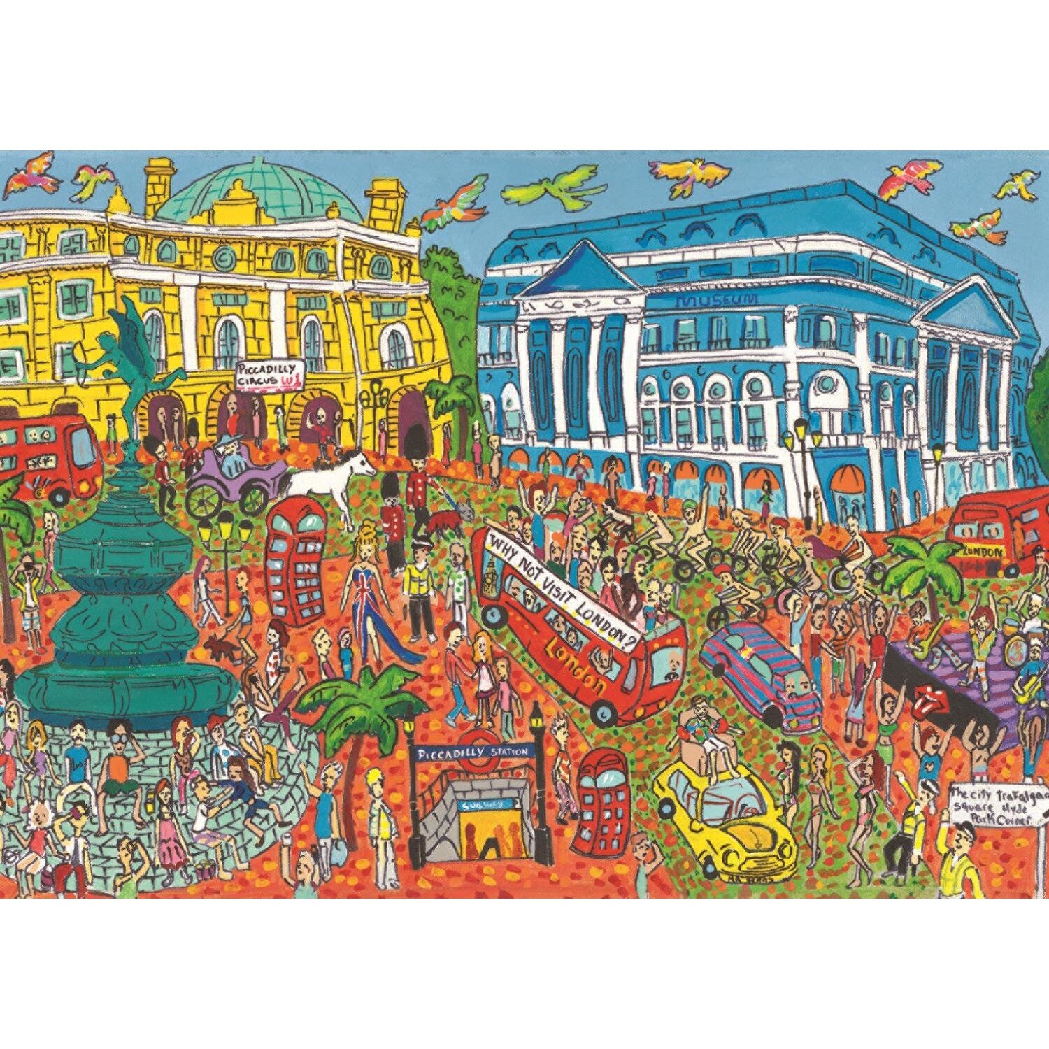 Puzzle Jumbo - Piccadilly Circus, London, 1.000 piese (18563)