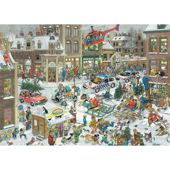 Puzzle Jumbo - Jan Van Haasteren: Christmas, 1.000 piese (13007) Puzzle Jumbo - Jan Van Haasteren: Christmas, 1.000 piese (13007)