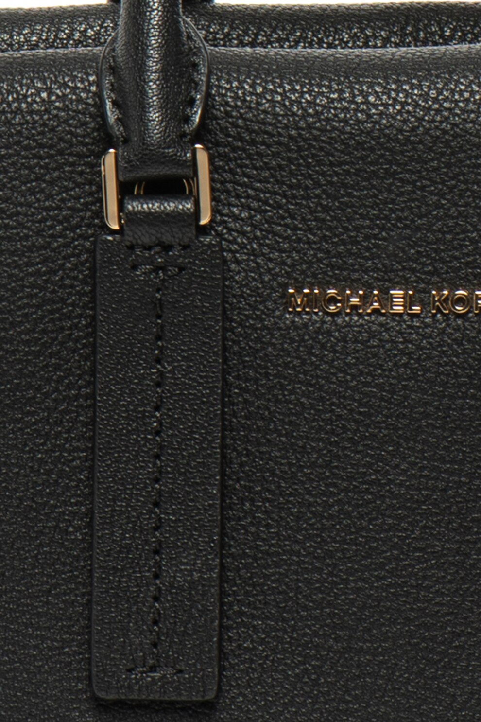 Michael Kors, Alessa bőr keresztpántos táska, Fekete - eMAG.hu
