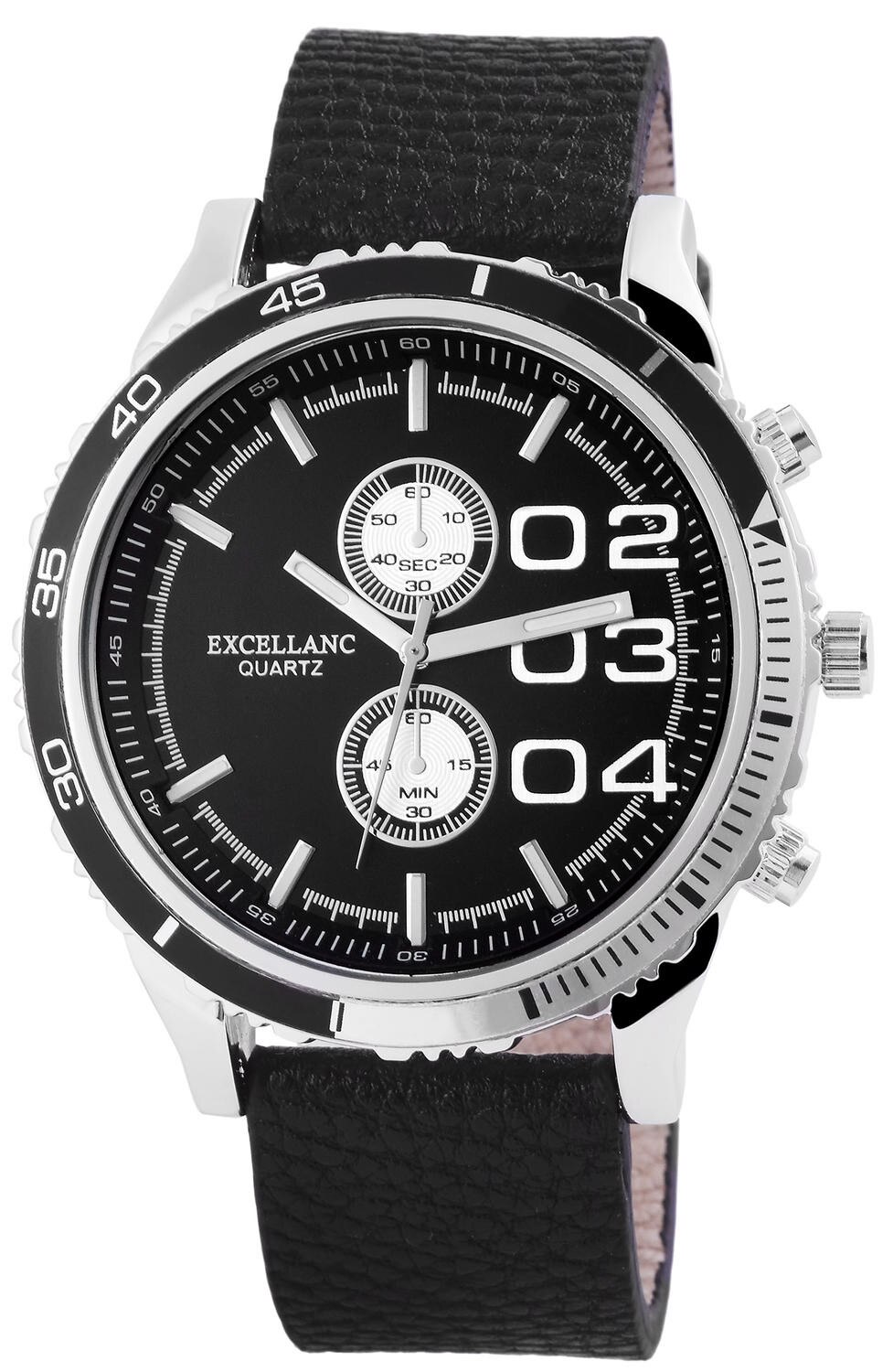 Ceas pentru barbati Excellanc Speed, Negru