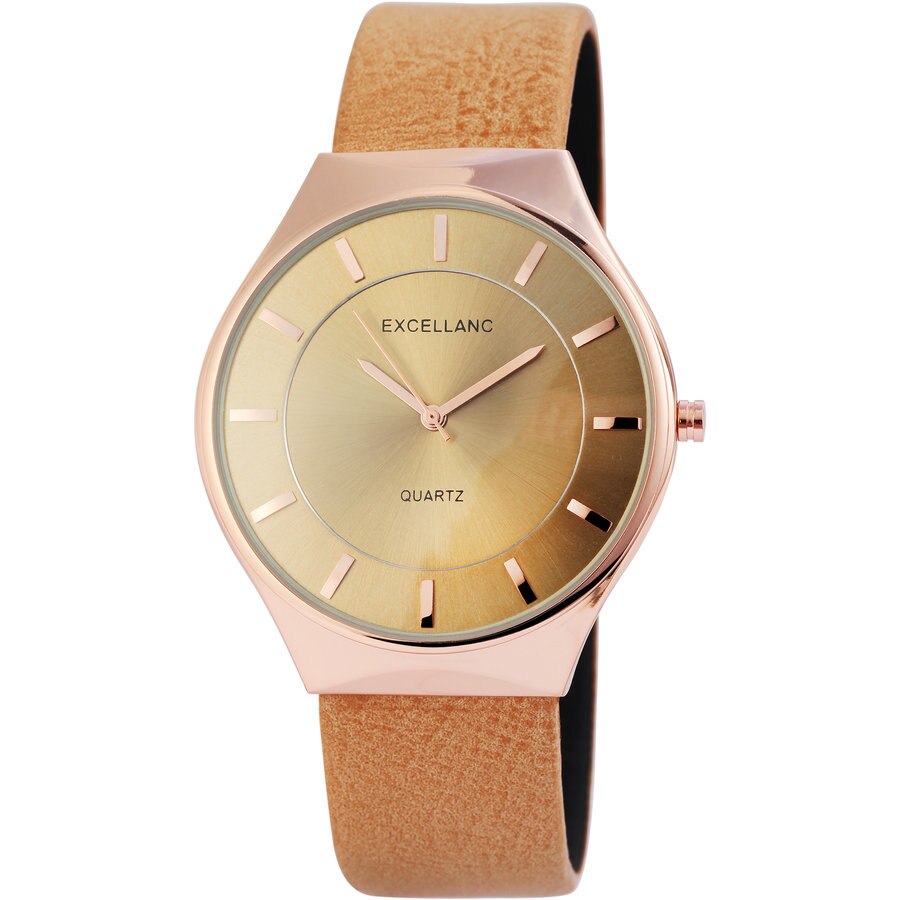 Ceas de dama Excellanc Kara, Maro, Cadran Auriu