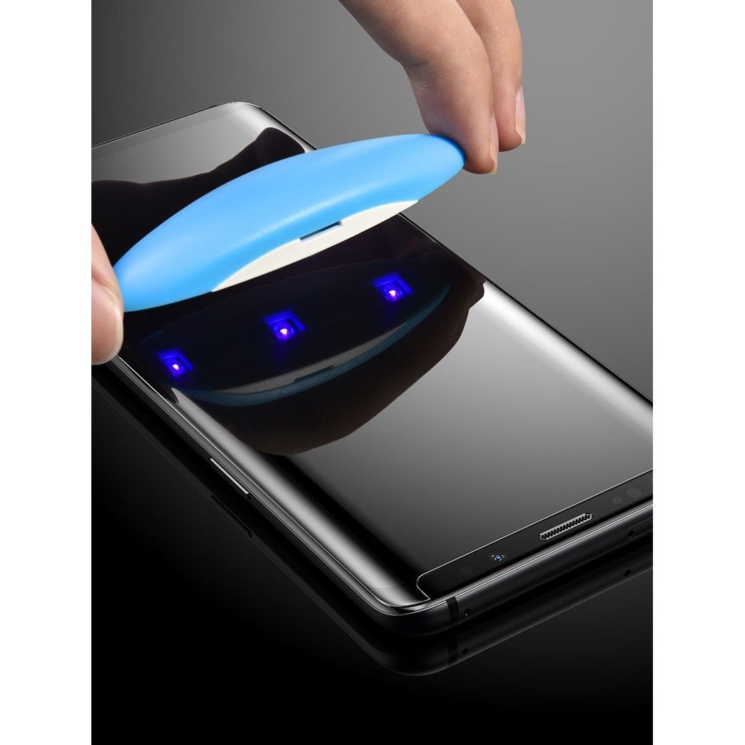 effective tenant Momentum Folie protectie sticla cu gel UV compatibila Samsung Galaxy Note 8, kit  complet de instalare - eMAG.ro